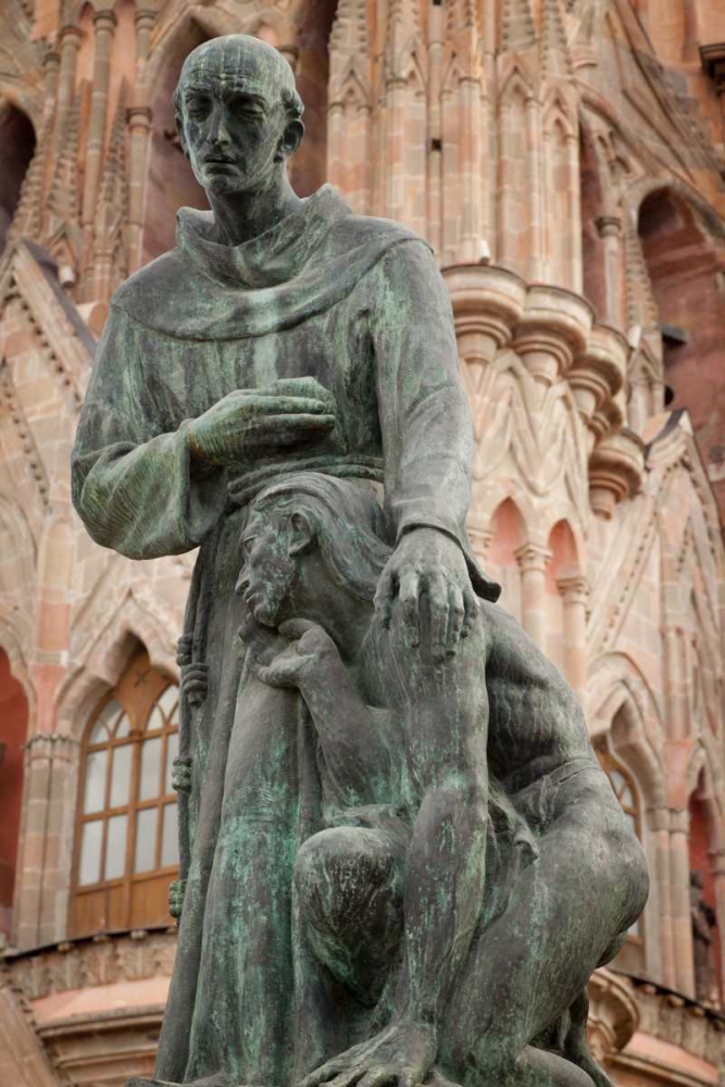 Mexico Statue of Fray Juan de San Miguel
